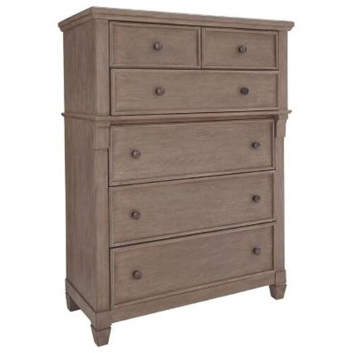 B804-46 FIVE DRAWER CHEST 